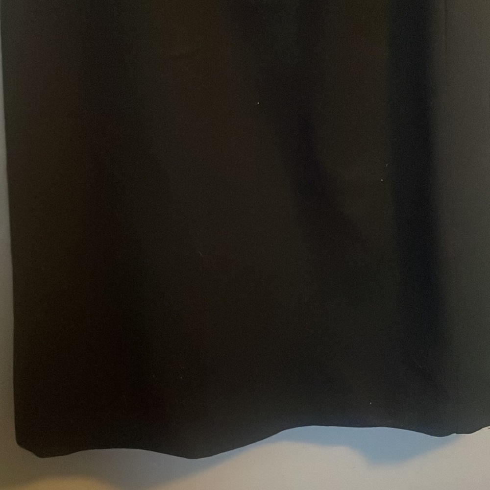 Vintage Briggs Made In The USA Size 12 Black Wool Skirt Academia career mod - Picture 2 of 7